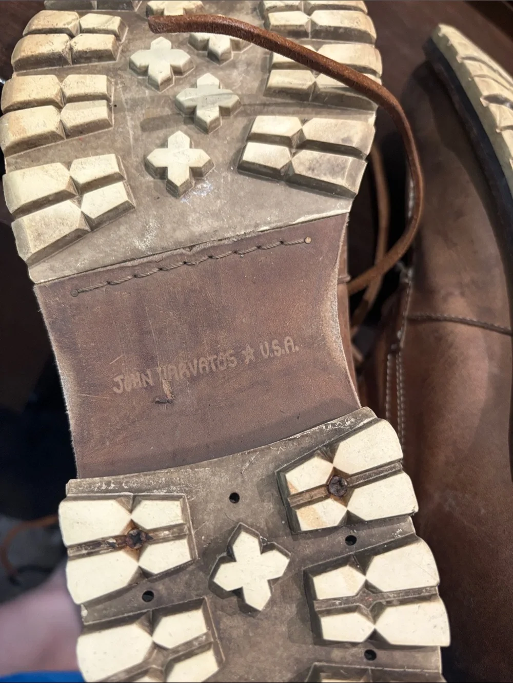 John Varvatos durable brown